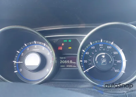 2012 Hyundai Sonata Limited z USA, uszkodzony, nr VIN 5NPEC4AC5CH499351